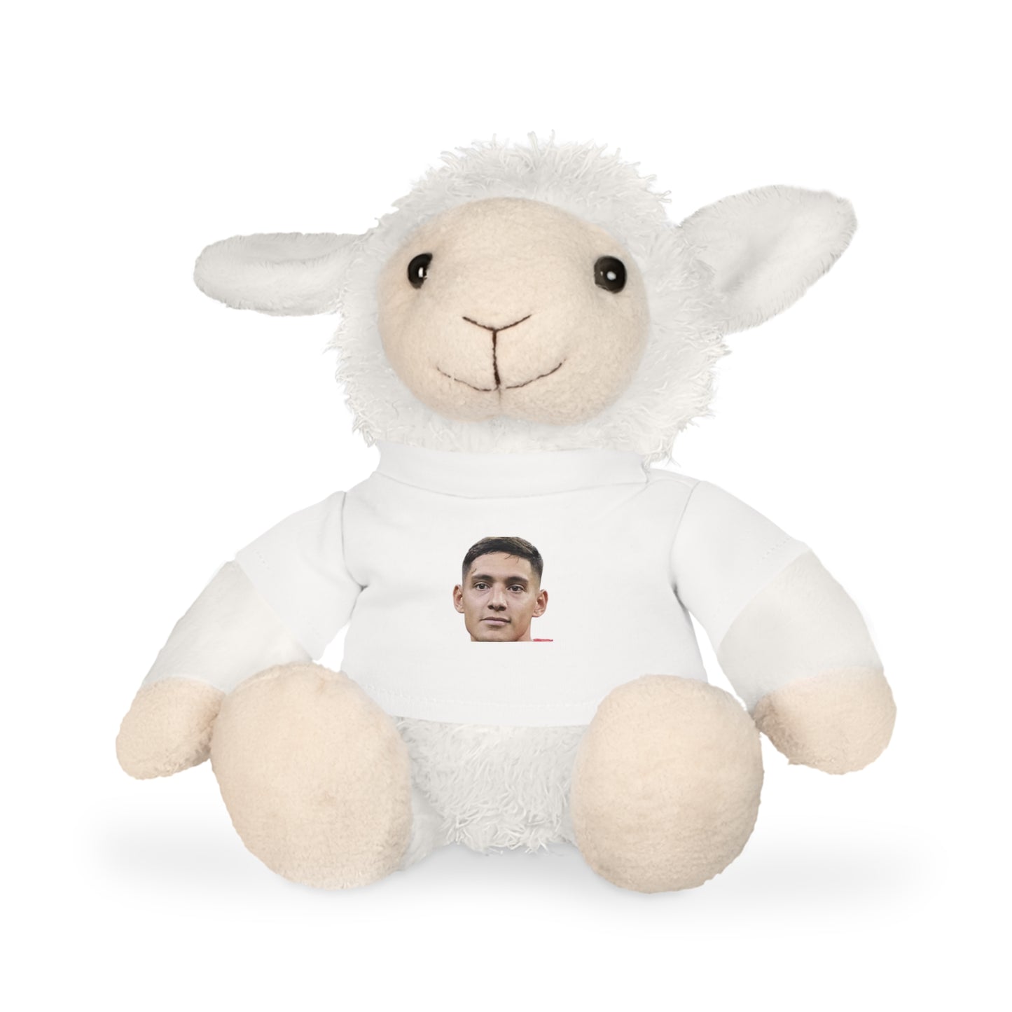 Peluches con camiseta de Nahuel Molina