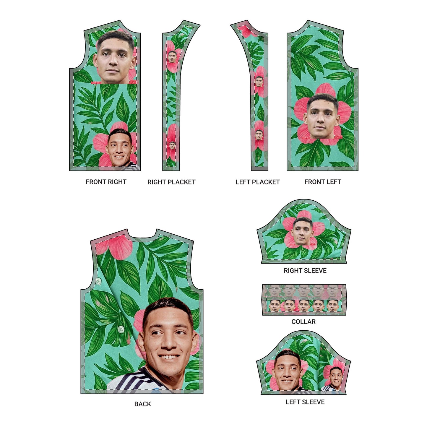 Camisa Hawaiana de Nahuel