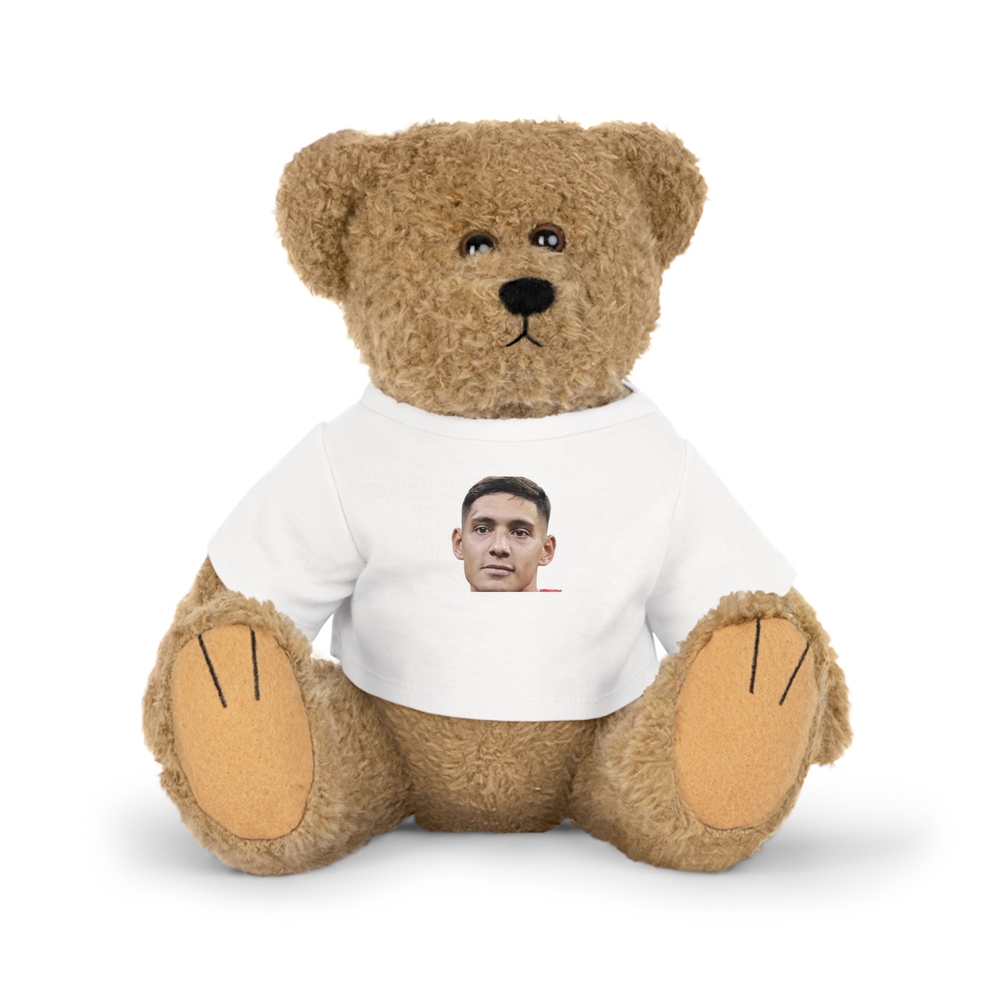Peluches con camiseta de Nahuel Molina