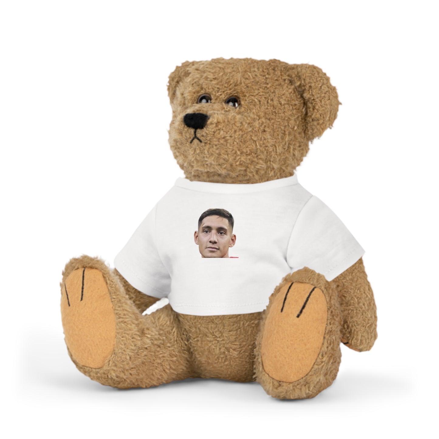 Peluches con camiseta de Nahuel Molina