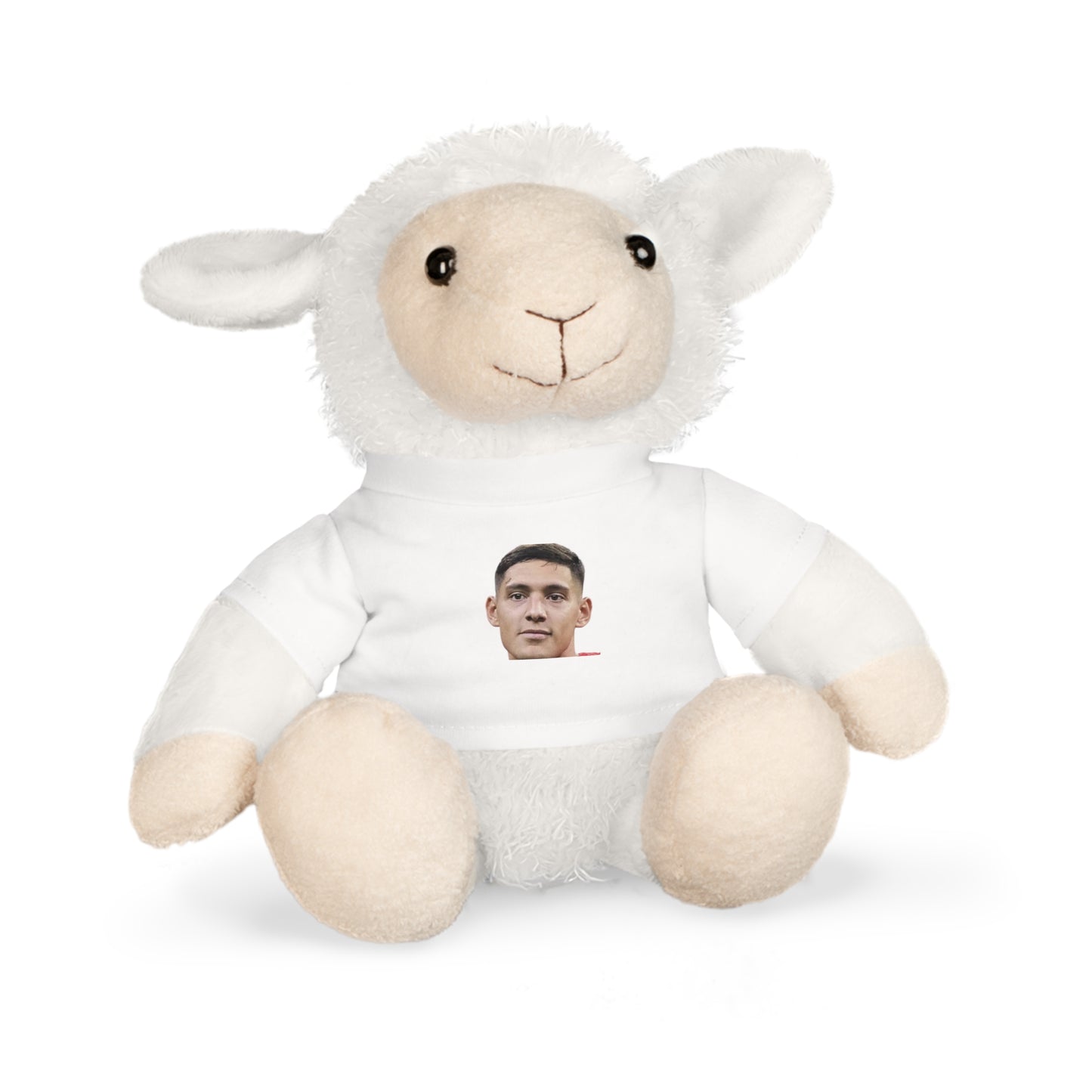 Peluches con camiseta de Nahuel Molina
