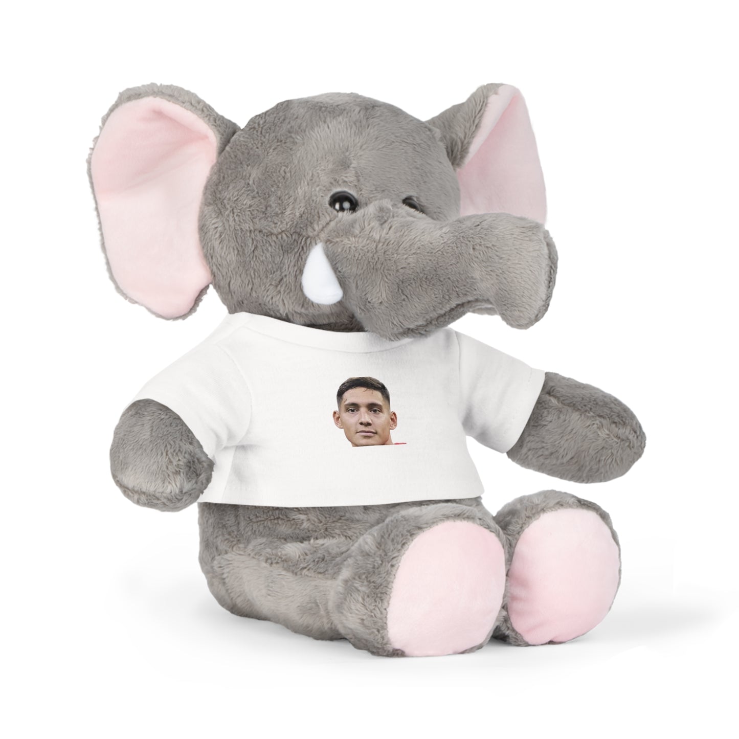 Peluches con camiseta de Nahuel Molina